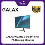 Load image into Gallery viewer, GALAX VIVANCE-02 24&quot; FHD IPS Gaming Monitor 165Hz with G-SYNC - Response Time 1ms
