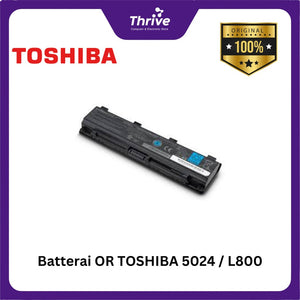 Batterai OR TOSHIBA 5024 / L800