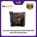 Load image into Gallery viewer, be quiet! Gaming Case SILENT BASE 600 Red with Side Window
