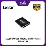 Load image into Gallery viewer, LSL500X002T-RNBNG 2 TB Portable SSD LEXAR
