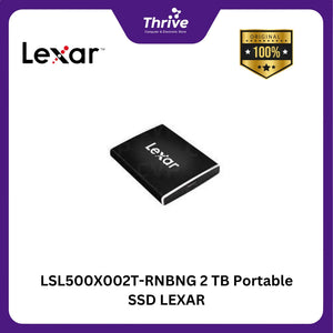 LSL500X002T-RNBNG 2 TB Portable SSD LEXAR