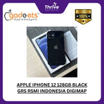 Load image into Gallery viewer, APPLE IPHONE 12 128GB BLACK GRS RSMI INDONESIA DIGIMAP
