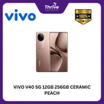 Load image into Gallery viewer, VIVO V40 5G 12GB 256GB CERAMIC PEACH
