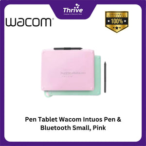 Pen Tablet Wacom Intuos Pen & Bluetooth Small, Pink