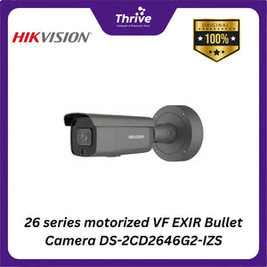 26 series motorized VF EXIR Bullet Camera DS-2CD2646G2-IZS