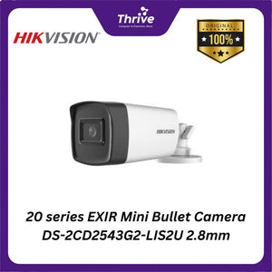 20 series EXIR Mini Bullet Camera DS-2CD2543G2-LIS2U 2.8mm