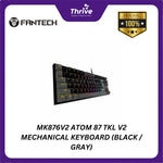 Load image into Gallery viewer, MK876V2 ATOM 87 TKL V2 MECHANICAL KEYBOARD (BLACK / GRAY)
