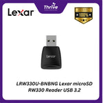 Load image into Gallery viewer, LRW330U-BNBNG Lexar microSD RW330 Reader USB 3.2
