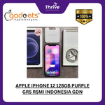 Load image into Gallery viewer, APPLE IPHONE 12 128GB PURPLE GRS RSMI INDONESIA GDN
