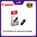 Load image into Gallery viewer, PGI-750 Black XL Individual Catridges
