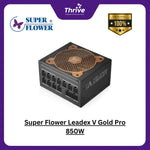 Load image into Gallery viewer, Super Flower Leadex V Gold Pro 850W - SF-850F14TG V2.0 - 80 PLUS GOLD - Full Modular - 10 Years

