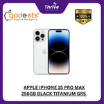 Load image into Gallery viewer, APPLE IPHONE 15 PRO MAX 256GB BLACK TITANIUM GRS RSMI INDONESIA TAM
