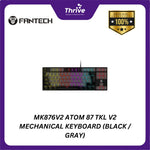Load image into Gallery viewer, MK876V2 ATOM 87 TKL V2 MECHANICAL KEYBOARD (BLACK / GRAY)
