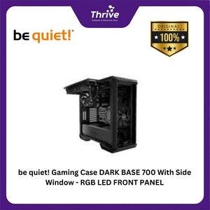 be quiet! Gaming Case DARK BASE 700 With Side Window - RGB LED FRONT PANEL