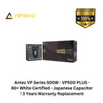 Load image into Gallery viewer, Antec VP Series 500W - VP500 PLUS - 80+ White Certified - Japanese Capacitor ! 3 Years Warranty Replacement
