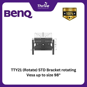 TTY21 (Rotate) STD Bracket rotating Vesa up to size 98"