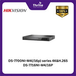 Load image into Gallery viewer, DS-7700NI-M4(/16p) series 4K&amp;H.265 DS-7716NI-M4/16P