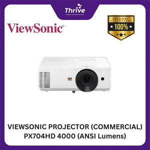 VIEWSONIC PROJECTOR (COMMERCIAL) PX704HD 4000 (ANSI Lumens)