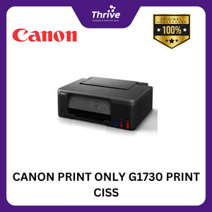 CANON PRINT ONLY  G1730 PRINT CISS