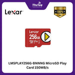 Load image into Gallery viewer, LMSPLAY256G-BNNNG MicroSD Play Card 150MB/s
