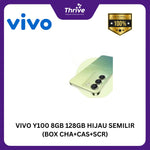 Load image into Gallery viewer, VIVO Y100 8GB 128GB HIJAU SEMILIR (BOX CHA+CAS+SCR)
