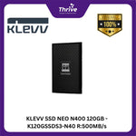 Load image into Gallery viewer, KLEVV SSD NEO N400 120GB - K120GSSDS3-N40 R:500MB/s
