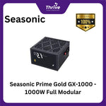 Load image into Gallery viewer, Seasonic Prime Gold GX-1000 - 1000W Full Modular - 80+ Gold Certified - 12 Years Warranty Replacement
