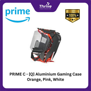 PRIME C - [Q] Aluminium Gaming Case Orange, Pink, White