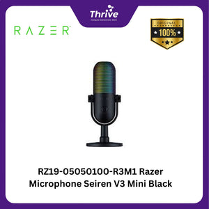 RZ19-05050100-R3M1 Razer Microphone Seiren V3 Mini Black