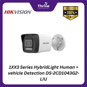 1XX3 Series HybridLight Human + vehicle Detection DS-2CD1043G2-LIU