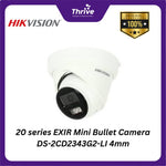 Load image into Gallery viewer, 20 series EXIR Mini Bullet Camera DS-2CD2343G2-LI 4mm
