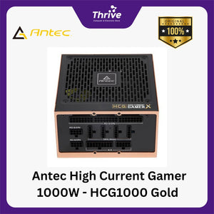 Antec High Current Gamer 1000W - HCG1000 Gold - 80+ Gold Certified - Fully Modular - 10 Years Warranty