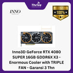 Load image into Gallery viewer, Inno3D GeForce RTX 4080 SUPER 16GB GDDR6X X3 - Enormous Cooler with TRIPLE FAN - Garansi 3 Thn