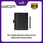 Load image into Gallery viewer, Pen Tablet Wacom Intuos Pen &amp; Bluetooth Small, Black