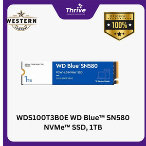 WDS100T3B0E WD Blue™ SN580 NVMe™ SSD, 1TB