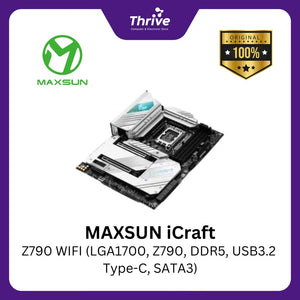 MAXSUN iCraft Z790 WIFI (LGA1700, Z790, DDR5, USB3.2 Type-C, SATA3)