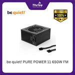 Load image into Gallery viewer, be quiet! PURE POWER 11 650W FM - Fully Modular - 80+ Gold Certified - 5 Years Warranty - Number 1 PSU in Germany
