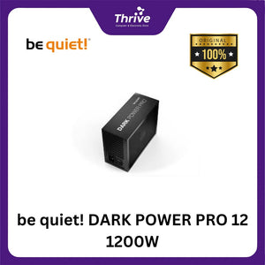 be quiet! DARK POWER PRO 12 1200W - Fully Modular - 80+ Titanium Certified - 10 Years Warranty - Number 1 PSU in Germany