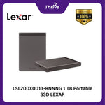 Load image into Gallery viewer, LSL200X001T-RNNNG 1 TB Portable SSD LEXAR
