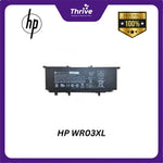 Load image into Gallery viewer, HP WR03XL Genuine Li-ion Battery – 11.55V, Long-Lasting Performance