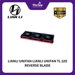 Load image into Gallery viewer, LIANLI UNIFAN LIANLI UNIFAN TL 120 REVERSE BLADE &amp; NON REVERSE BLADE : TL 120 SINGLE PACK BLACK &amp; WHITE
