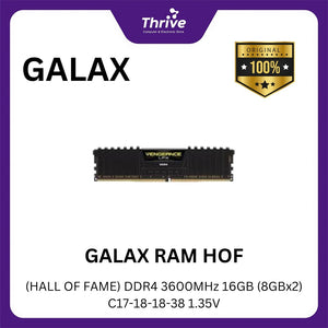 GALAX RAM HOF (HALL OF FAME) DDR4 3600MHz 16GB (8GBx2) C17-18-18-38 1.35V