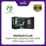 Load image into Gallery viewer, MAXSUN iCraft Z790ITX WIFI (LGA1700, Z790, DDR5, USB3.2 Type-C, SATA3)