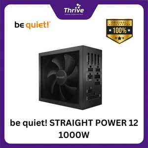 be quiet! STRAIGHT POWER 12 1000W - Fully Modular - ATX 3.0 PCIe 5.0 - 80+ Platinum Certified - 10 Years Warranty - Number 1 PSU in Germany