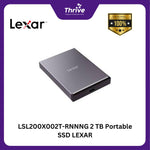 Load image into Gallery viewer, LSL200X002T-RNNNG 2 TB Portable SSD LEXAR
