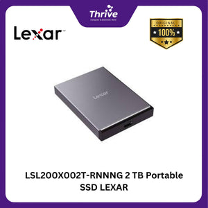 LSL200X002T-RNNNG 2 TB Portable SSD LEXAR