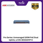 Load image into Gallery viewer, Pro Series: Unmanaged 100M PoE Dual Uplink, L2 DS-3E0310HP-E