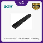 Load image into Gallery viewer, CLBACE756CY4CELL ACER 756 CY 4 CELL OEM Battery
