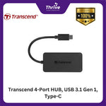 Load image into Gallery viewer, Transcend 4-Port HUB, USB 3.1 Gen 1, Type-C
