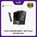 Load image into Gallery viewer, Antec CX200M BASIC - Mini Tower Gaming Case - Tempered Glass Side Panel
